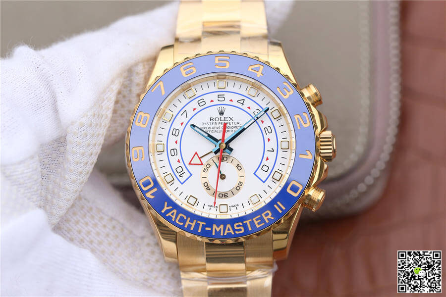 Rolex Yacht-Master II M116688-0002 JF Factory White Dial