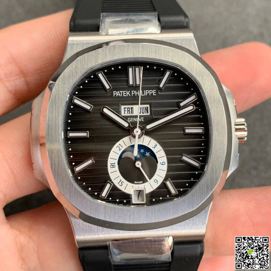 Patek Philippe Nautilus 5726 Moonphase GR Factory V2 Dark Grey Dial