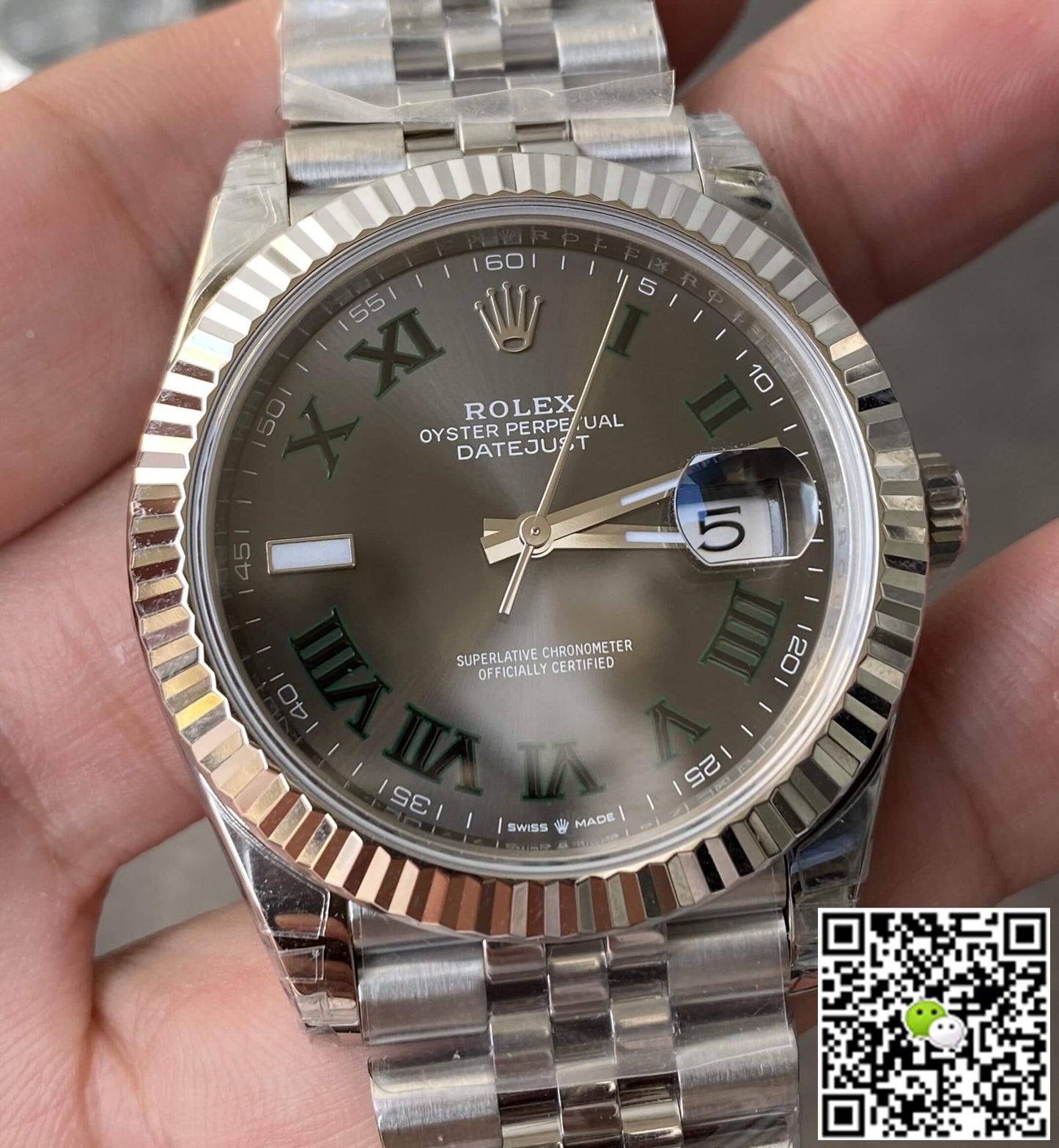 Rolex Datejust M126334-0022 41MM VS Factory Stainless Steel