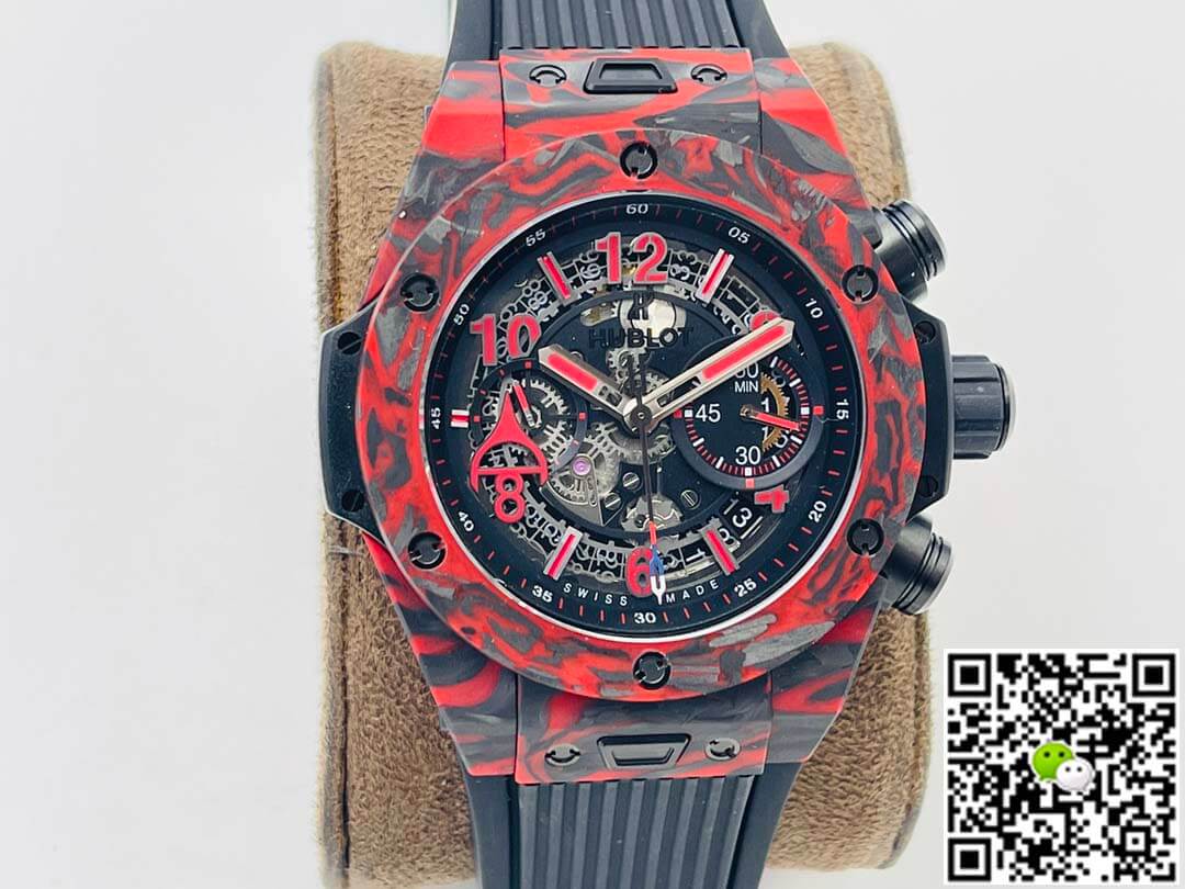 Hublot BIG BANG 411.QV.1123.NR.OVK21 HB Factory Carbon Fiber Red Case