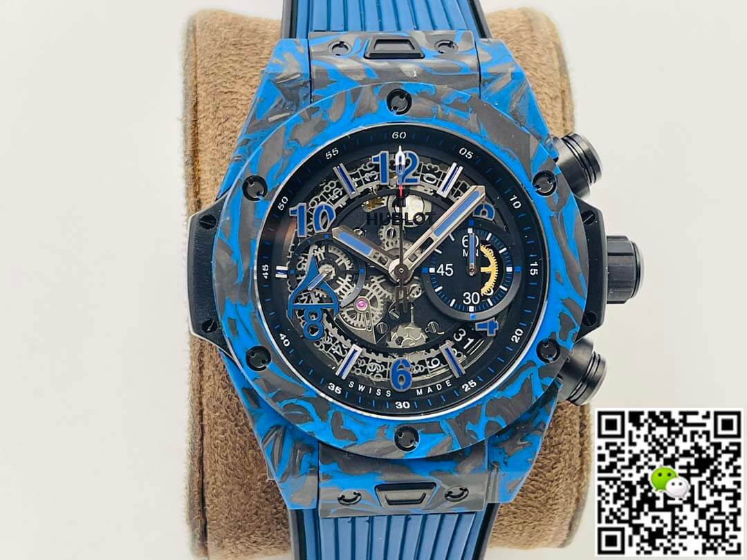 Hublot BIG BANG HB Factory Carbon Fiber Blue Case