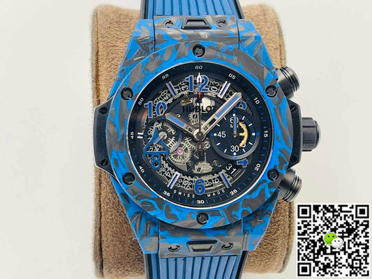 Hublot BIG BANG HB Factory Carbon Fiber Blue Case