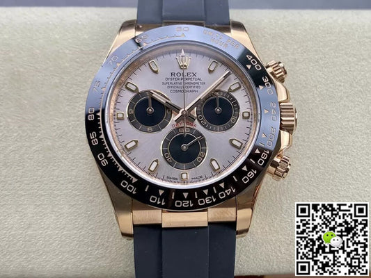 Rolex Cosmograph Daytona M116515LN-0059 Clean Factory Rubber Strap