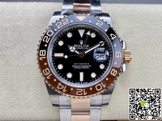Rolex GMT Master II M126711chnr-0002 C+ Factory Black Dial