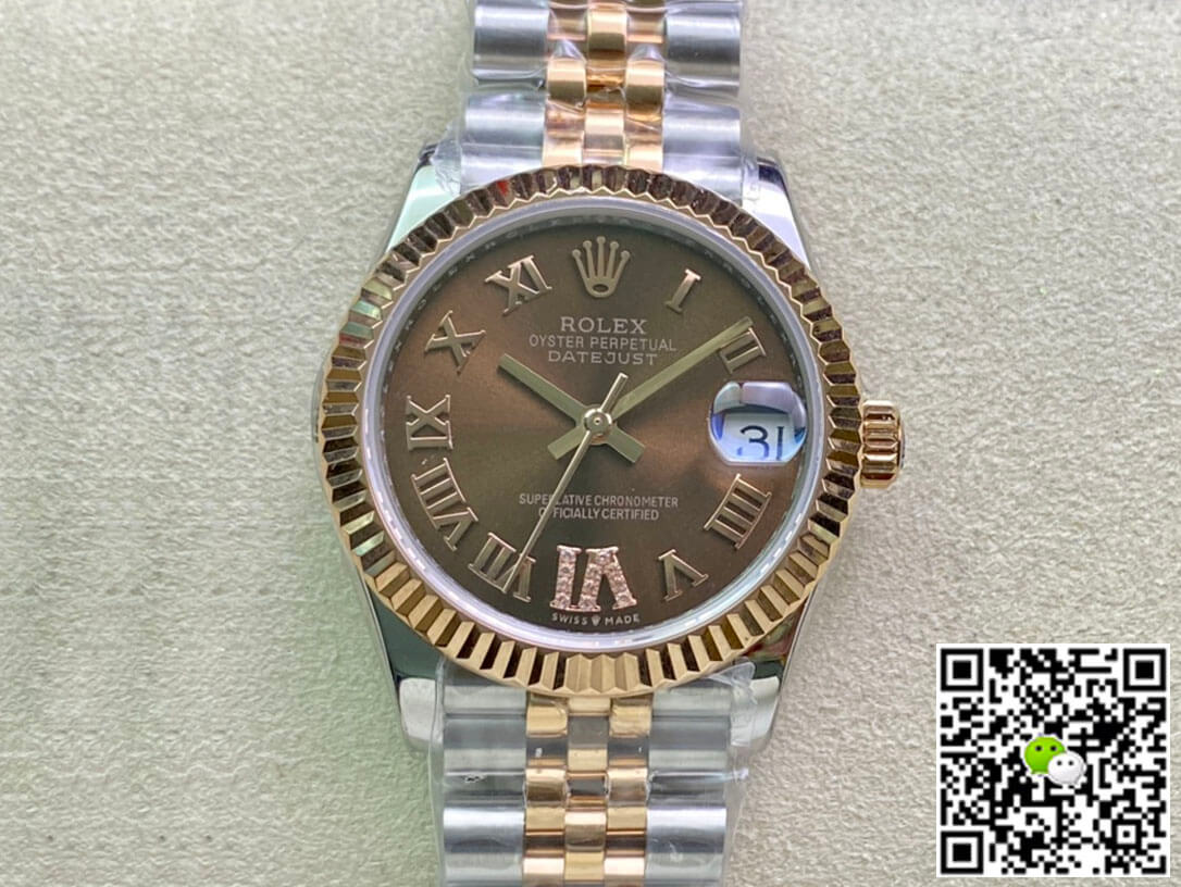 Rolex Datejust M278271-0004 31MM EW Factory Rose Gold