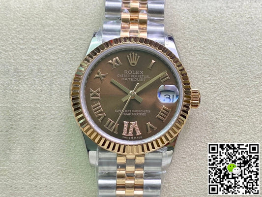 Rolex Datejust M278271-0004 31MM EW Factory Rose Gold