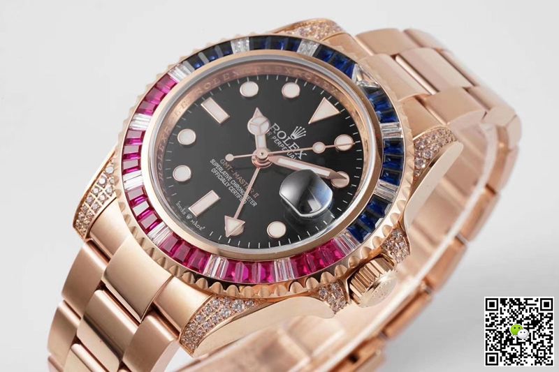 Rolex GMT Master II 116759 SAru ROF Factory Rose Gold