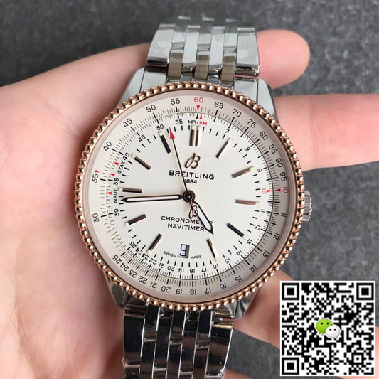 Breitling Navitimer 1 U17326211G1A1 V7 Factory White Dial