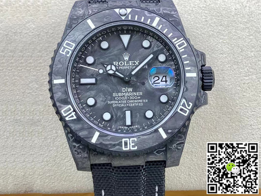 Rolex Submariner VS Factory DIW Carbon Fiber Dial