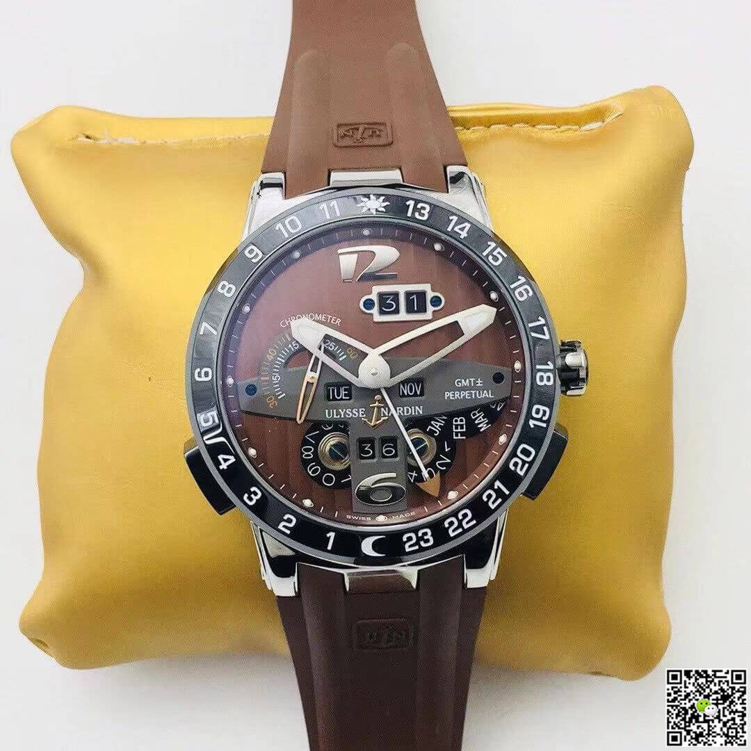 Ulysse Nardin El Toro 322-00 TW Factory Ceramics Brown Dial