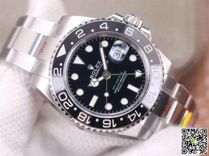 Rolex GMT Master II 116710LN-78200 Noob Factory Black Dial V11