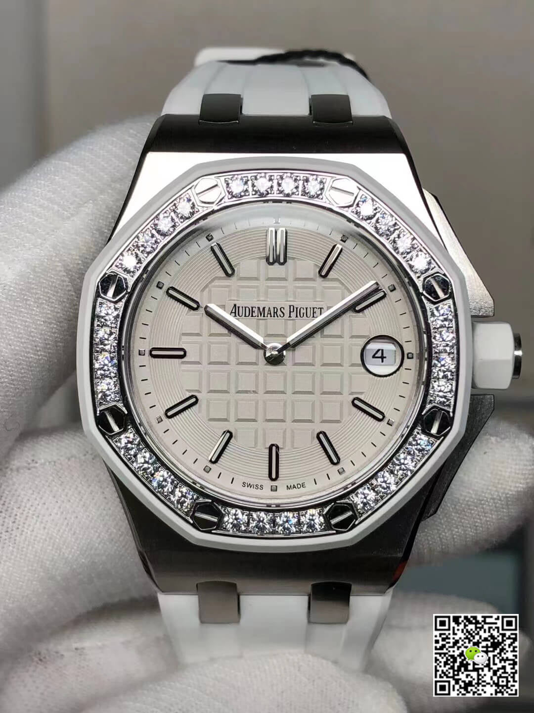 Audemars Piguet Royal Oak Offshore 67540SK.ZZ.A010CA.01 White Dial