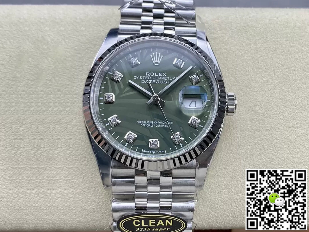 Rolex Datejust M126234-0055 36MM Clean Factory Diamond Dial