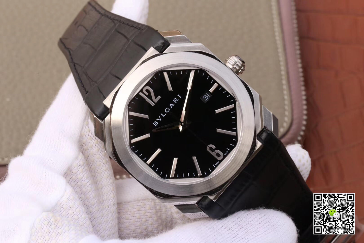 Bvlgari Octo 101964 BGO41BSLD Stainless Steel Bezel