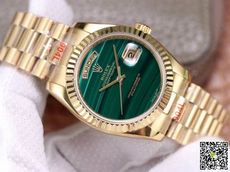 Rolex Day Date President 18238 Malachite Green Dial