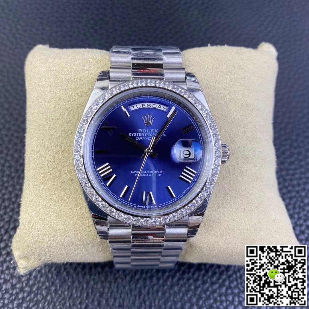 Rolex Day Date 228349RBR-0005 EW Factory Diamond Bezel