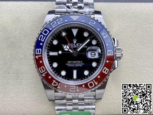 Rolex GMT Master II M126710BLRO-0001 C+ Factory Stainless Steel