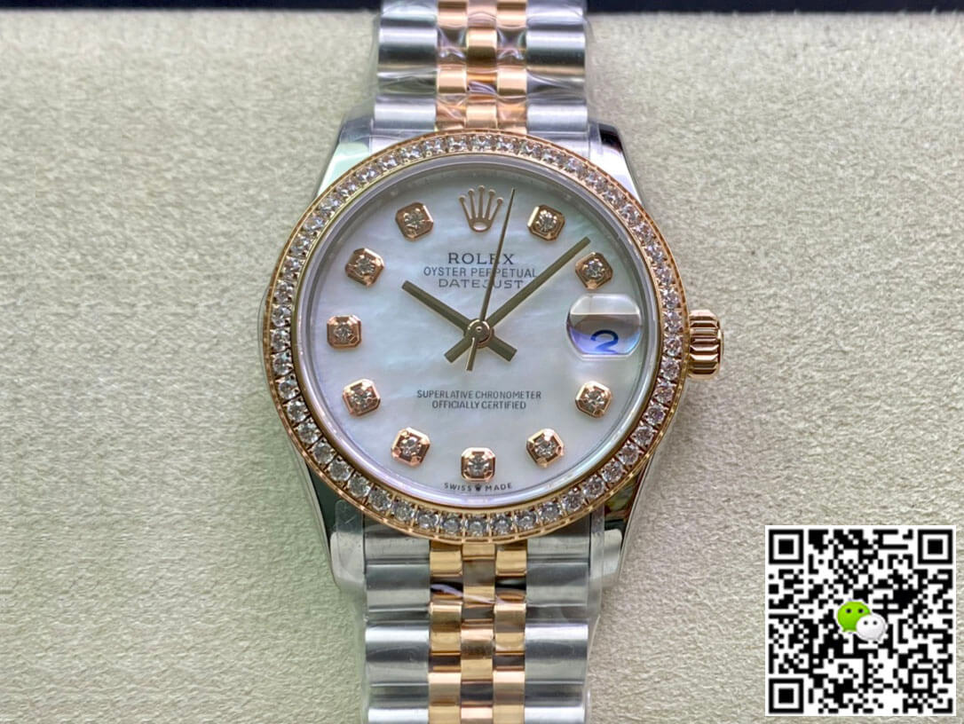 Rolex Datejust M278381RBR-0026 31MM EW Factory Diamond Dial