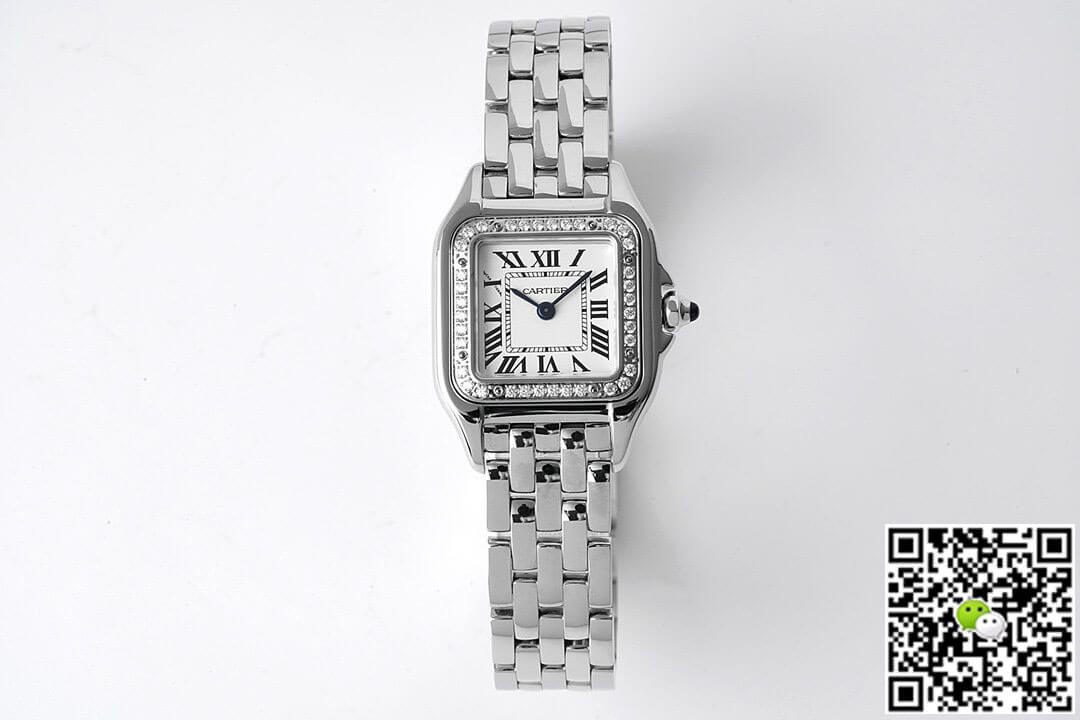 Panthere De Cartier W4PN0007 22MM BV Factory White Dial