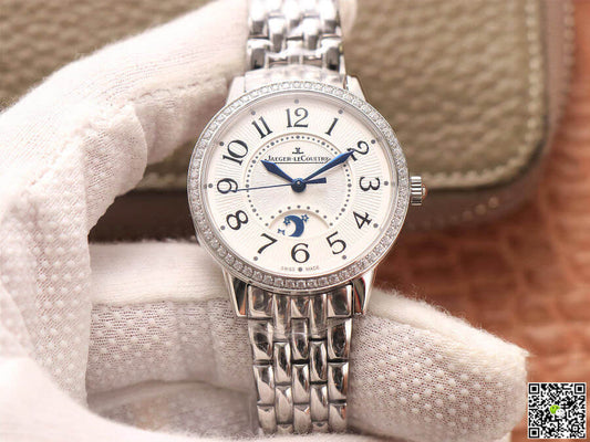 Jaeger LeCoultre Rendez Vous 3448130 ZF Factory Diamond White Dial