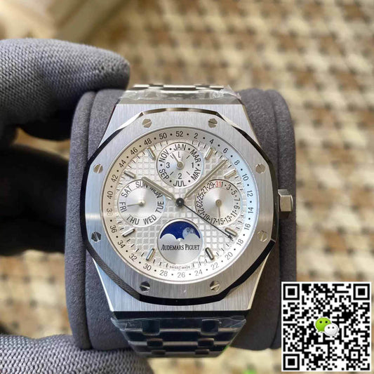 Audemars Piguet Royal Oak 26574ST.OO.1220ST.001 APS Factory White Dial