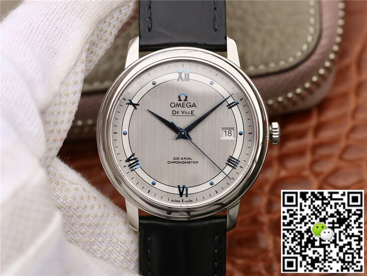 Omega De Ville 424.13.40.20.02.003 MKS Factory Silver Dial