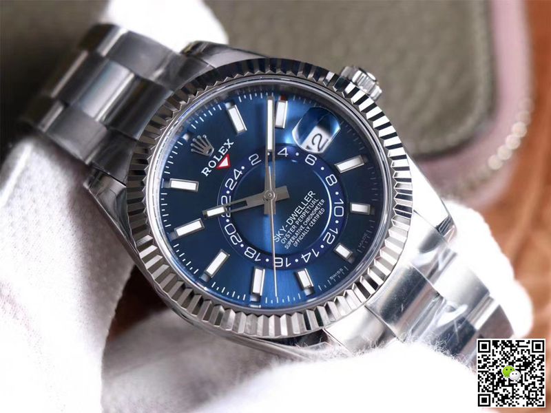 Rolex Sky Dweller M326934-0003 Noob Factory Blue Dial