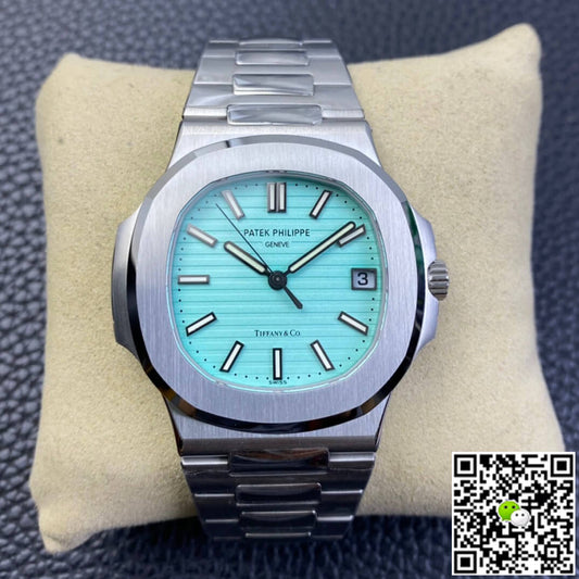 Patek Philippe Nautilus 5711/1A-018 3K Factory Tiffany Blue Dial