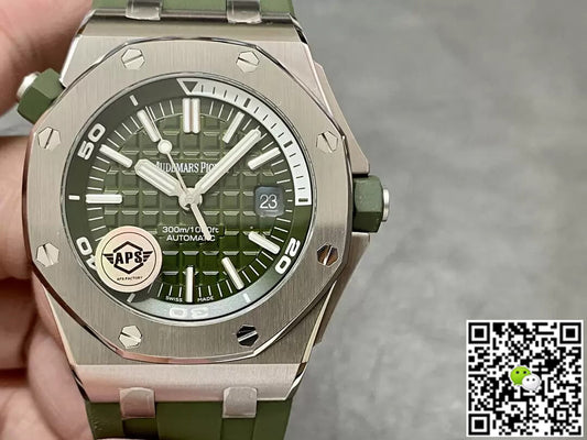 Audemars Piguet Royal Oak Offshore 15710ST.OO.A052CA.01 APS Factory Green Dial