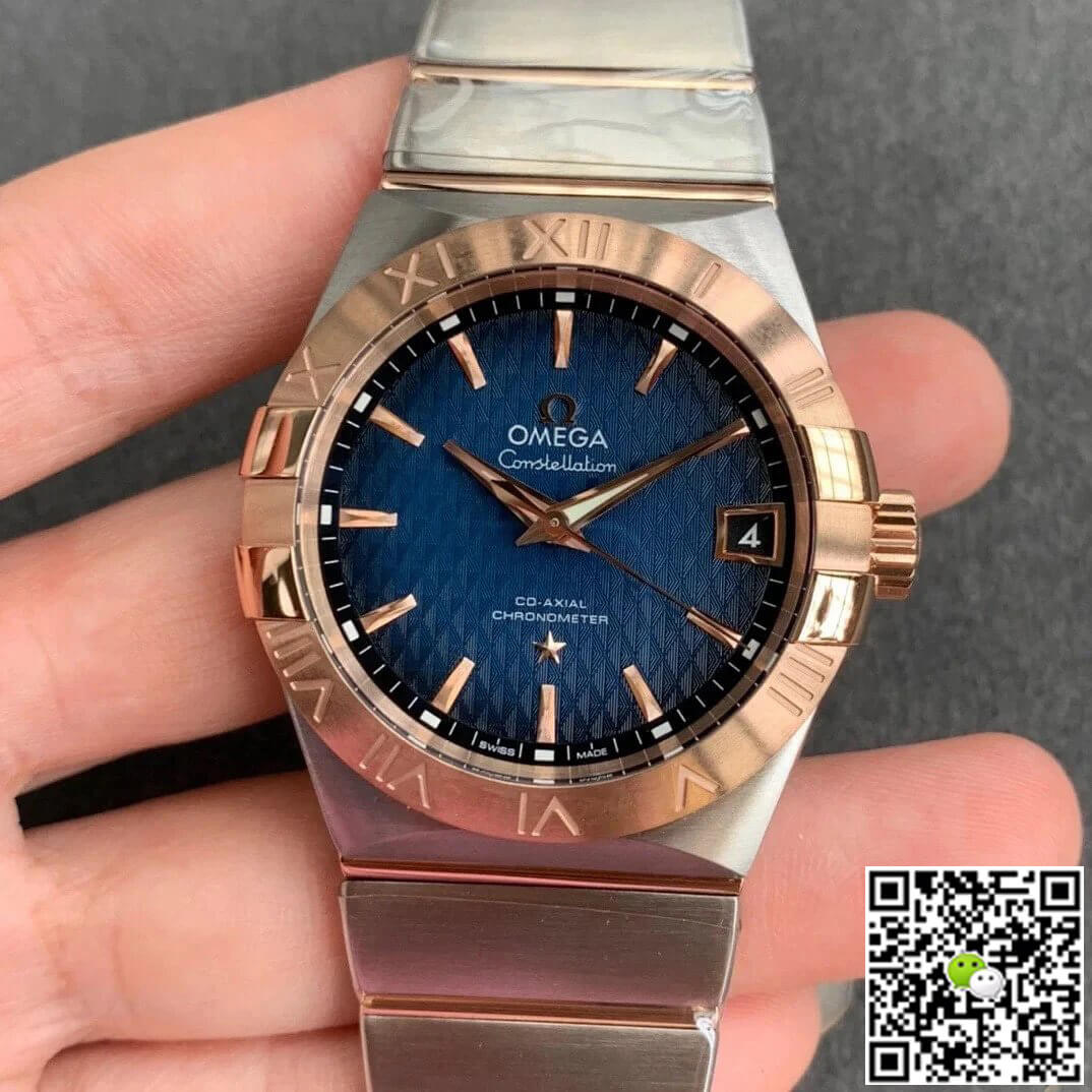 Omega Constellation 123.20.38.21.03.001 VS Factory Rose Gold