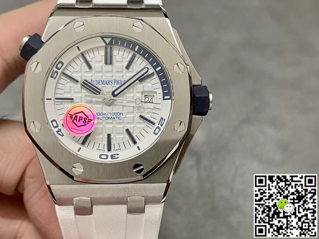 Audemars Piguet Royal Oak Offshore 15710ST.OO.A010CA.01 APS Factory White Dial