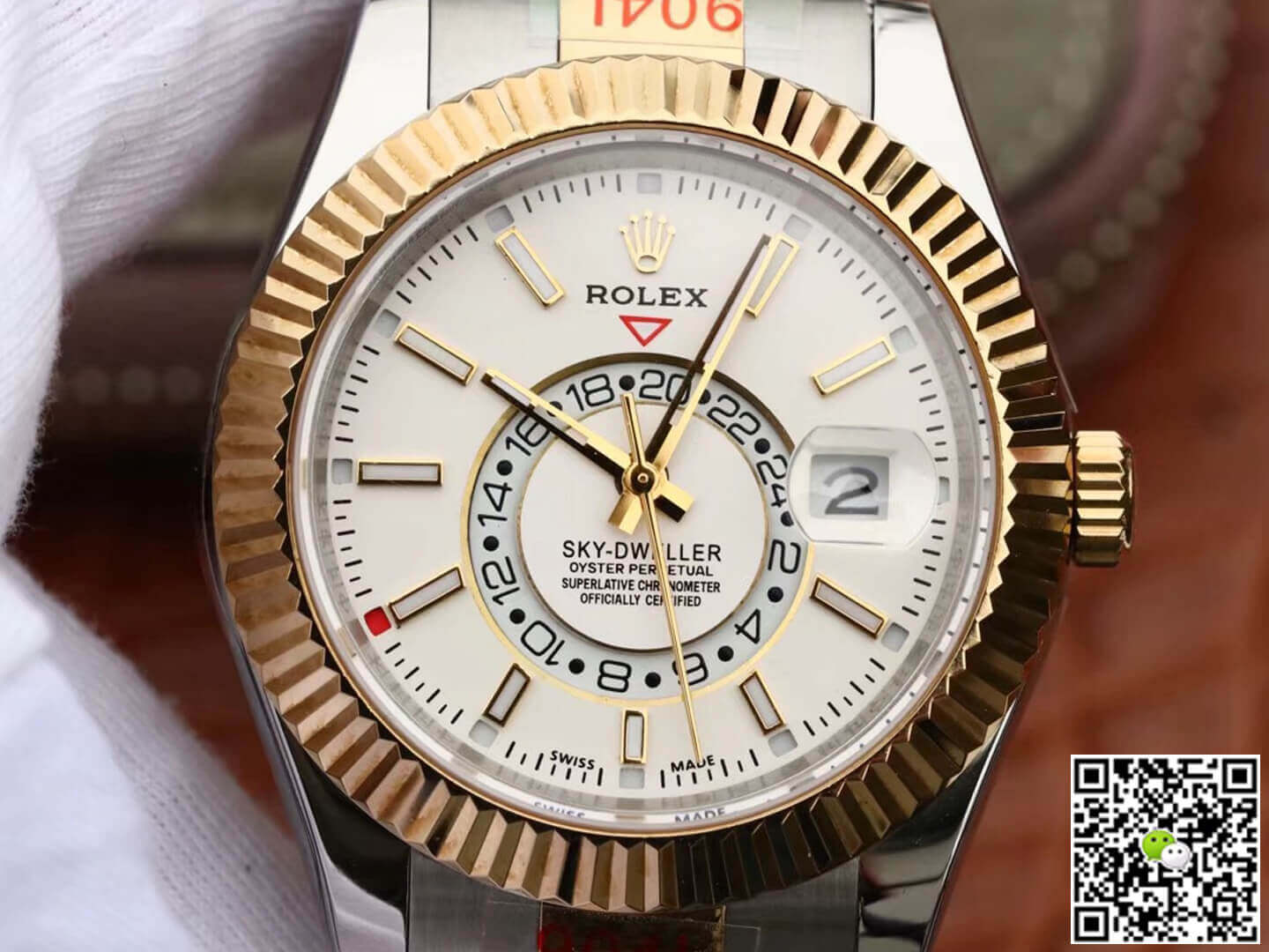 Rolex Sky Dweller M326933-0009 Noob Factory White Dial