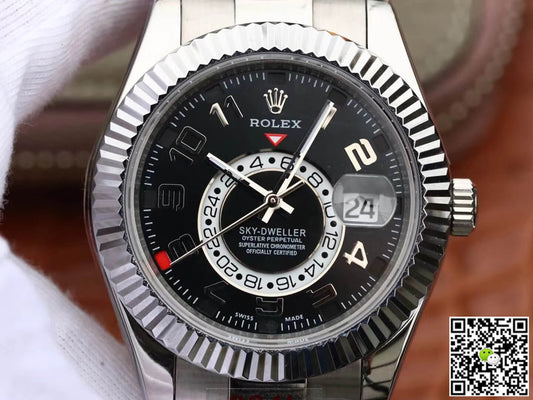 Rolex Sky Dweller 326939 Noob Factory Stainless Steel