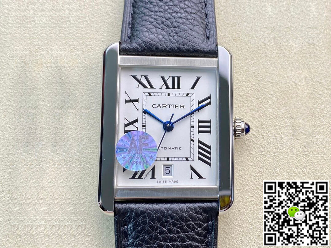 Cartier Tank WSTA0029 AF Factory White Dial