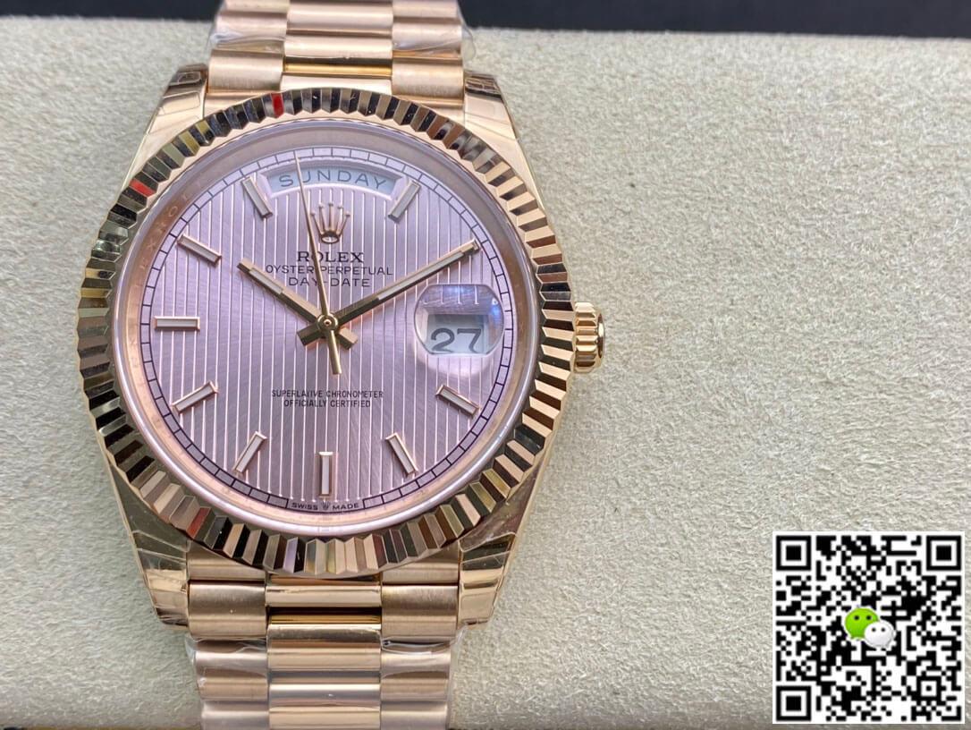 Rolex Day Date M228235-0005 EW Factory Rose Gold