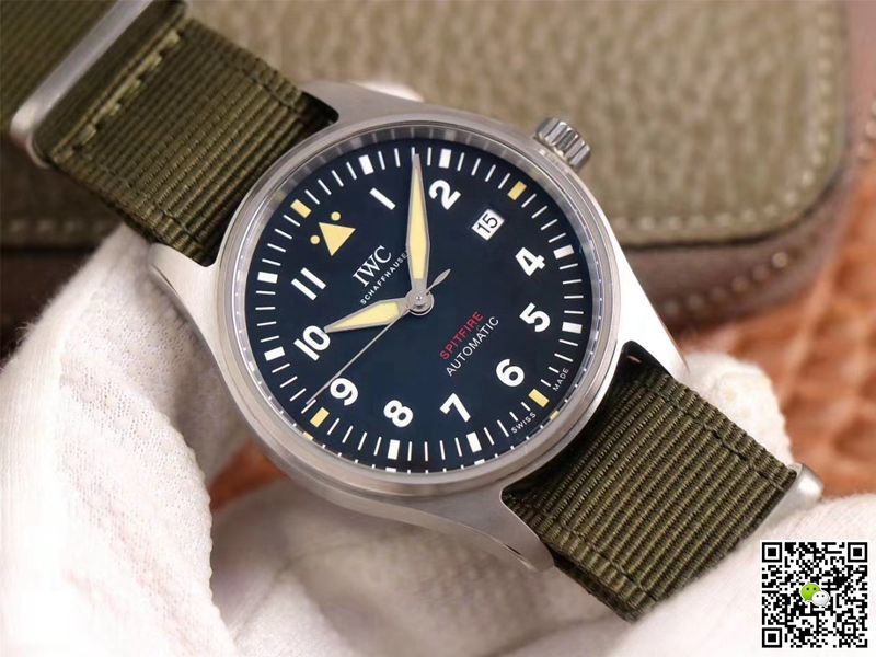 IWC Pilot Spitfire IW326801 MKS Factory Black Dial