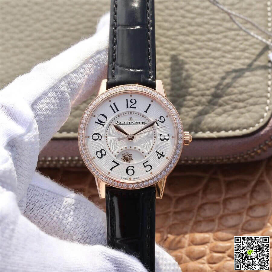 Jaeger LeCoultre Rendez Vous 3442430 ZF Factory Rose Gold Silver Dial