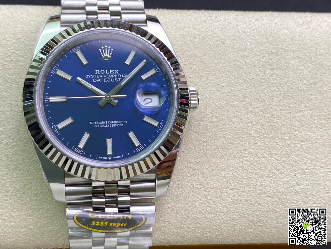 Rolex Datejust M126334-0002 Clean Factory Blue Dial