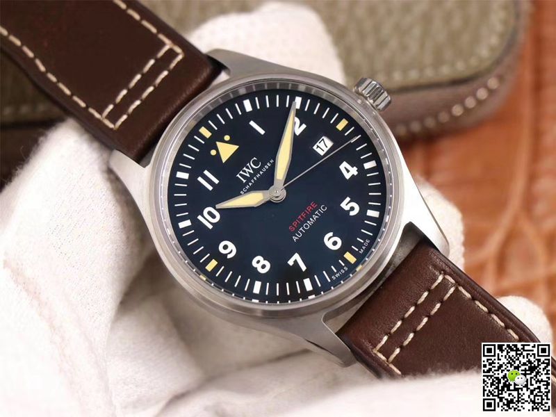 IWC Pilot Spitfire IW326803 MKS Factory Black Dial