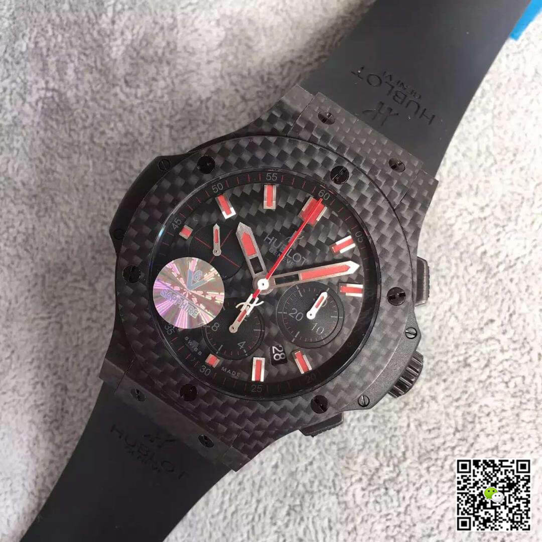 Hublot Big Bang Carbon 301.QX.1724.RX V6 Factory Black Dial
