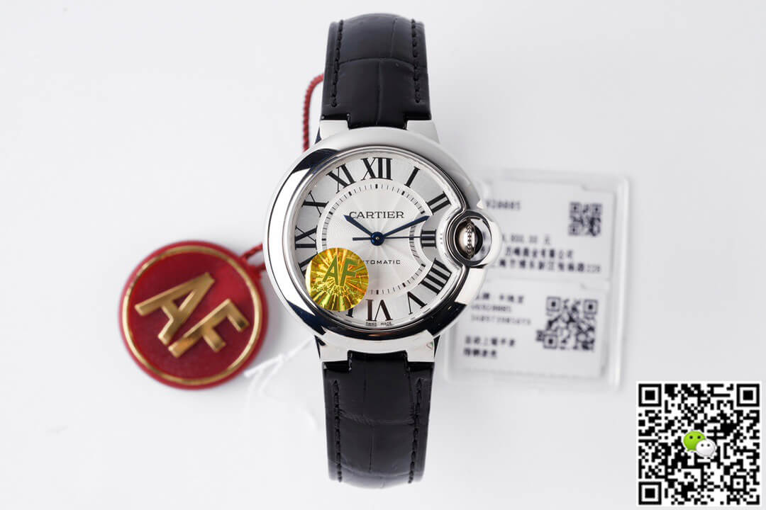 Ballon Bleu De Cartier W6920085 33MM AF Factory Leather Strap