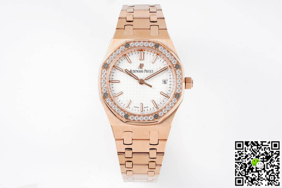 Audemars Piguet Royal Oak 77351OR.ZZ.1261OR.01 8F Factory Silver Dial