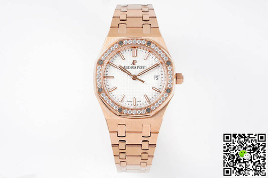 Audemars Piguet Royal Oak 77351OR.ZZ.1261OR.01 8F Factory Silver Dial