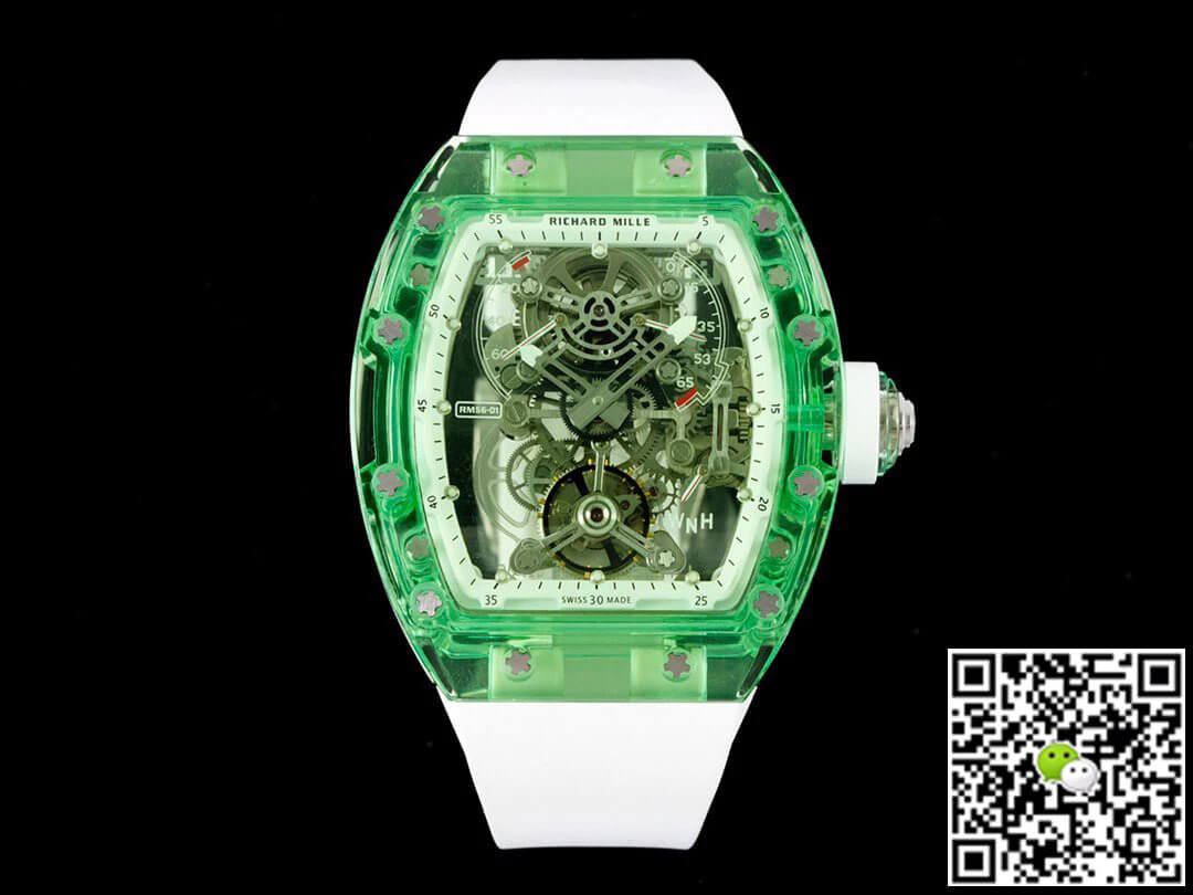 Richard Mille RM 56-01 Tourbillon RM Factory Green Transparent Case