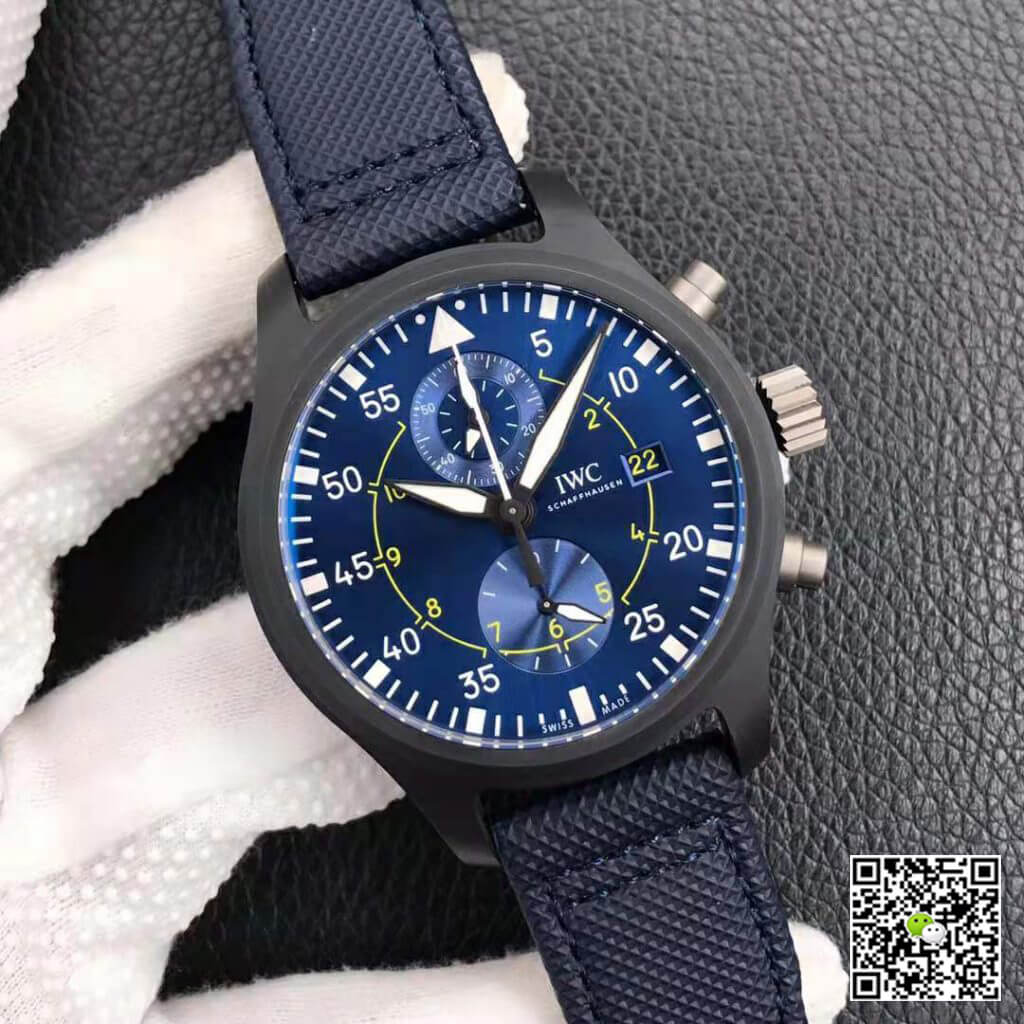 IWC Pilot Blue Angels IW389008 ZF Factory Ceramics