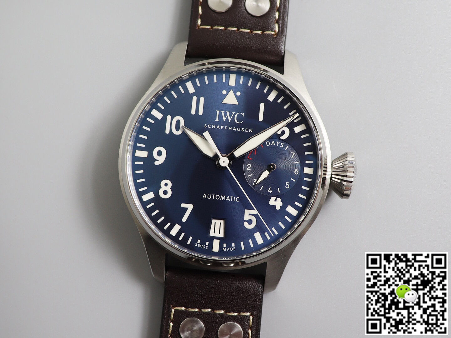 IWC Pilot IW501002 ZF Factory Stainless Steel Case