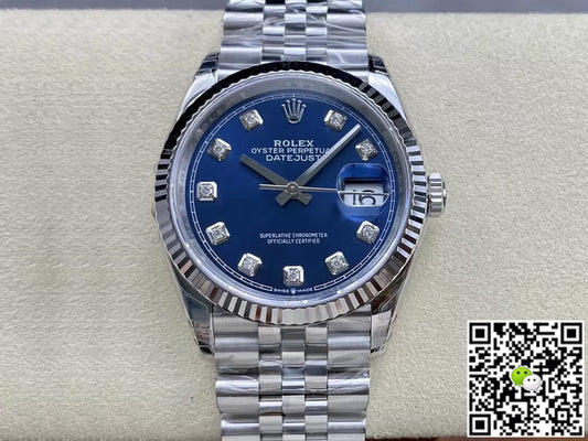 Rolex Datejust M126234-0037 36MM VS Factory Stainless Steel