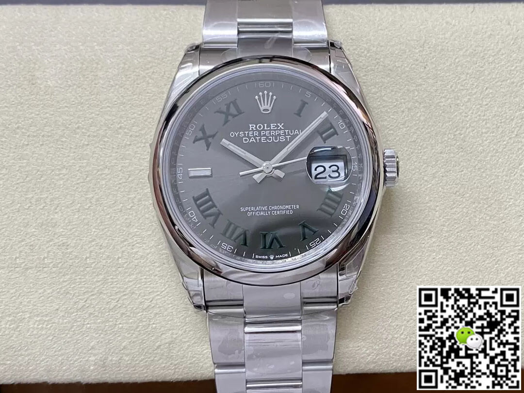 Rolex Datejust M126200-0018 36MM VS Factory Gray Dial