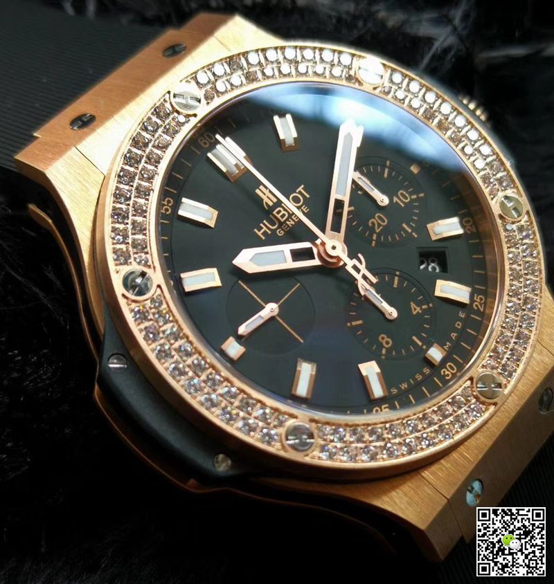 Hublot Big Bang 301.PX.1180.RX.1104 V6 Factory Rose Gold Diamond