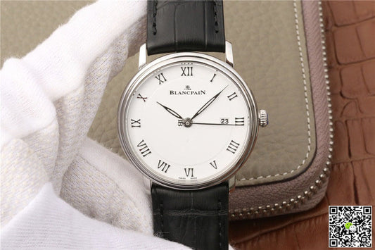 Blancpain Villeret 6651-1127-55B ZF Factory White Dial